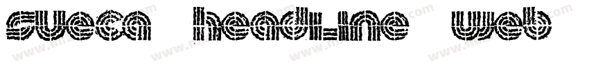 Sueca Headline Web S字体转换